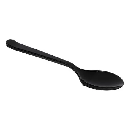 Одноразовая продукция: Ложка столовая 180мм черная /пач.=50 шт.