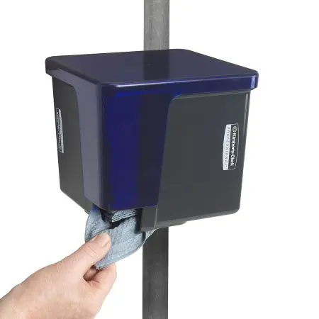 Kimberly-Clark: Диспенсер КК для протирочных салфеток серый