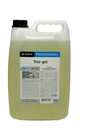 Pro-Brite: Трио Гель 5л против налета, плесени, жира, масла