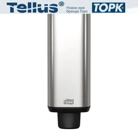 Tork: Диспенсер S4 Aluminium 1л для пенного мыла металл