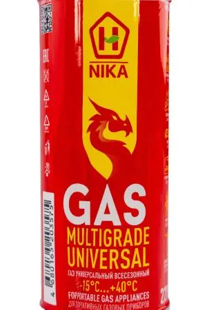 Одноразовая продукция: Газ универсальный 220г в баллоне