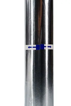 Фото №2 - Одноразовая продукция: Фольга алюминиевая 44см 100м 11мкм пищевая