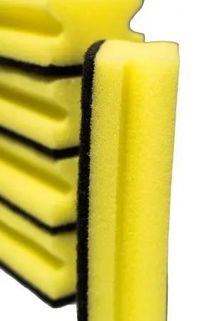 Губки,скрабы: для посуды Скандик Тек 16х7х4.5 черный абразив /пач.=5 шт.