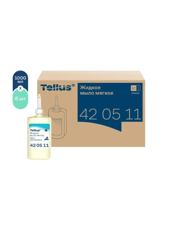 ТОРК: Tellus Мыло S1 Комфорт 1л жидкое для рук МЯГКОЕ