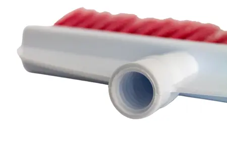 Вик: Метла с рукояткой 142 см д22см красная MRY