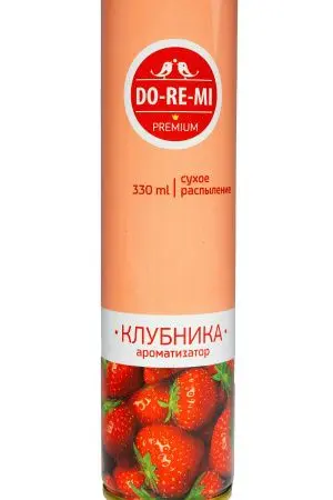 Освежители воздуха: ДО-РЕ-МИ 330мл КЛУБНИКА СО СЛИВКАМИ Премиум сух расп