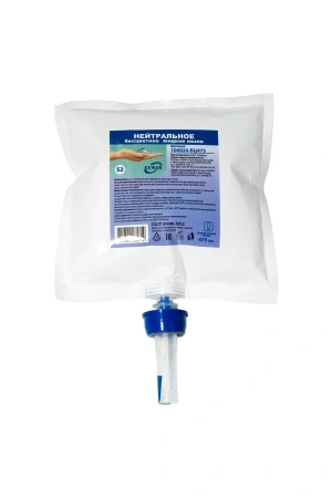 Кеман: Мыло жидкое 475мл нейтральное в картридже бесцветное