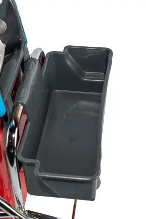 Вик: Тележка 1х25л хром + отжим + дополнительная корзина