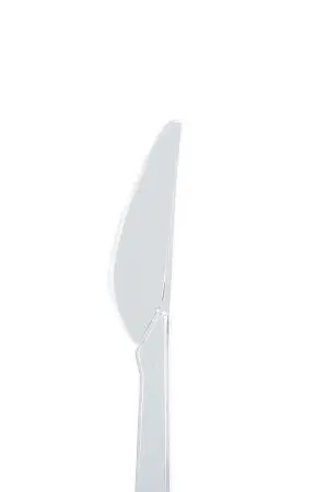 Одноразовая продукция: Нож столовый 180мм прозрачный /пач.=50 шт.