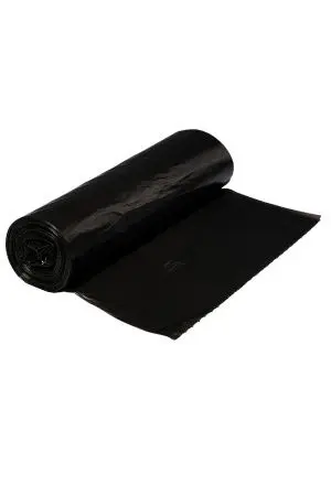 Мешки для мусора: 120л 70х110 ПНД 18мкм VCLEAN особо прочные черные /рул.=10 шт.