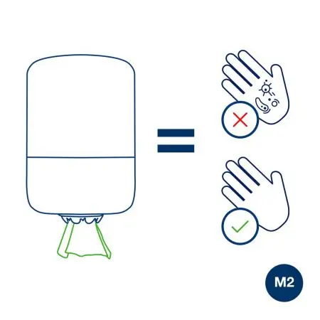 Tork: Диспенсер М2 Elevation для полотенец ЦВ черный