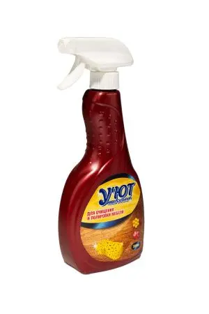 Чистящее средство: УЮТ эмульсия 500мл СПРЕЙ д/очищен. и полировки мебели