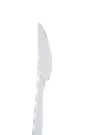 Одноразовая продукция: Нож столовый 180мм прозрачный /пач.=50 шт.