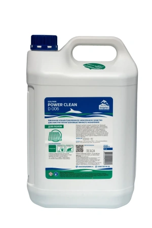 Dolphin: Пауэр Клин 5л щелочное средство для чистки полов