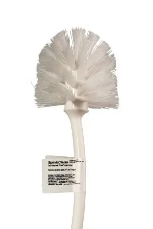 Хозяйственный инвентарь: Ерш унитазный пластиковый без подставки белый