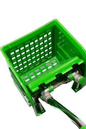 Вик: Тележка 1х20 пластик с отжимом зеленая MRY