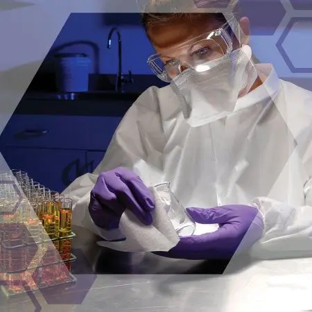 Kimberly-Clark: Салфетки Кимтех Пьюр 1сл 38,5х35,1см белые /пач.=35 шт.