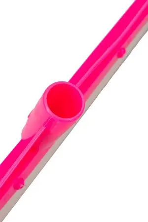 Вик: Сгон 40 см пластик одна резина с рукояткой 120 см розовый MRY
