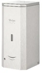 VEIRO: Дозатор для пенного мыла 1л наливной сенсорный SAVONA FOAM Steel металл