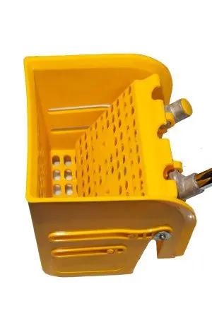 Вик: Тележка 1х20 пластик с отжимом желтая MRY