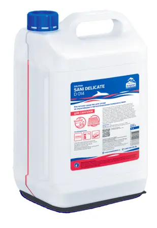 Dolphin: Сани-Деликат 5л для ежедневной уборки влажных помещений