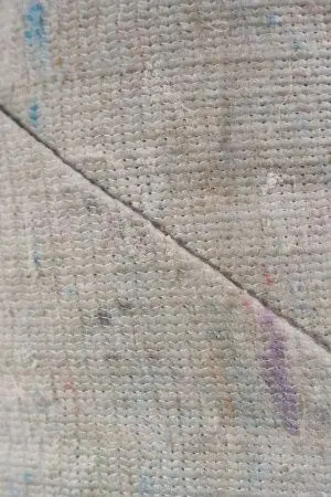 Текстильные изделия: Полотно холстопрошивное нетканое 150см ширина, 200г/м2, рулон 50м белое