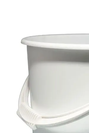 Хозяйственный инвентарь: Ведро 10л пластик белый