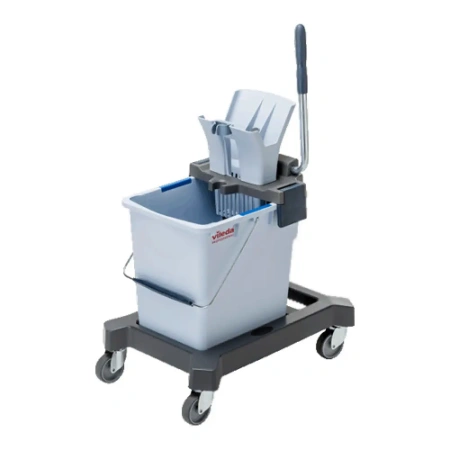 Vileda: УльтраСпид Про Ведро 25л с тунельным отжимом на платформе без ручки