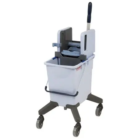 Vileda: КомбиСпид Ведро 25л с вертикальным отжимом на колесах