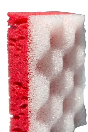 Губки,скрабы: для тела ТОНУС поролоновая массажная прямоугольная