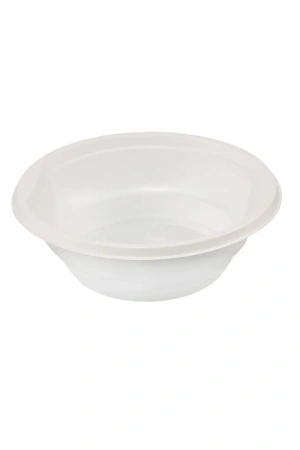 Одноразовая продукция: Тарелка суповая 500мл пластиковая /пач.=50 шт.