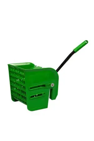 Вик: Тележка 1х20 пластик с отжимом зеленая MRY