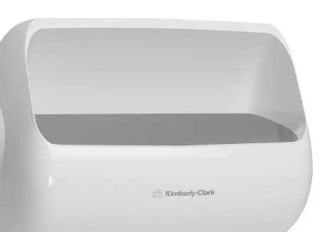 Kimberly-Clark: Корзина Аквариус 43л для мусора белая