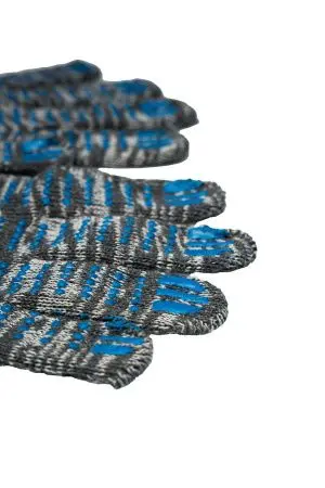 Перчатки: х/б вязаные с ПВХ 4-х ниточные Графит