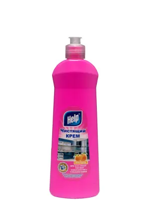 Чистящее средство: ХЭЛП 600г крем для кухни апельсин
