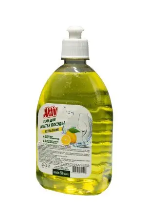 Моющее средство: Актив 500мл гель Лимон пуш-пул