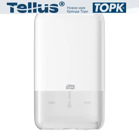 Tork: Диспенсер T3 Elevation для туалетной бумаги в пачках белый
