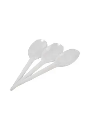 Одноразовая продукция: Ложка столовая 165мм белая /пач.=100 шт.