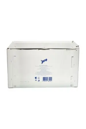 Вик: Покрытия на унитаз 250л 1/2 сложения индивидуальные 100% целлюлоза водорастворимые белые Protissue Comfort