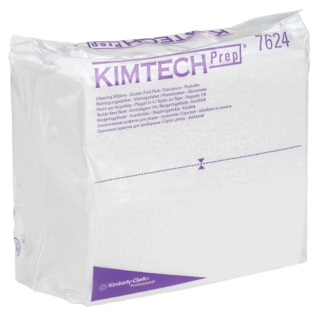 Kimberly-Clark: Салфетки Кимтех Пьюр 1сл 38,5х35,1см белые /пач.=35 шт.