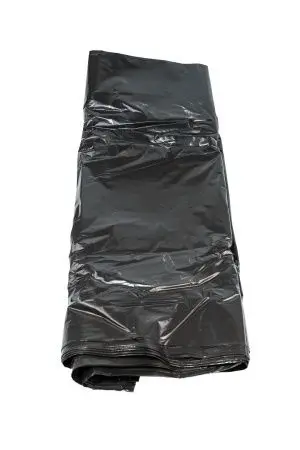 Мешки для мусора: 250л 110х135 ПВД 80мкм со складкой черные