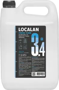 Localan: Strong Floor 3.4 5л для удаления сложных и застарелых загрязнений, сильнощелочное концентрат