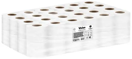 VEIRO: Бумага туалетная 2сл 15м/9,2 Comfort белый /пач.=8 шт.