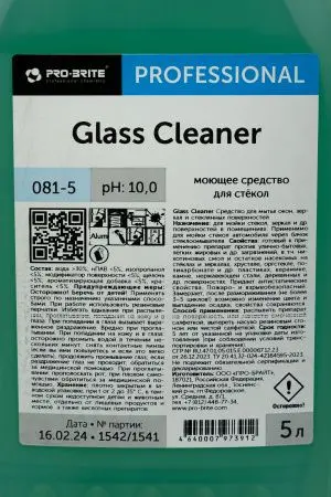 Pro-Brite: Гласс Клинер 5л для стекол и зеркал