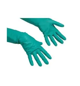 Vileda: Перчатки универсальные M зеленые резиновые