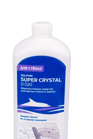 Dolphin: Супер Кристалл 1л концентрированное средство для мытья стекол