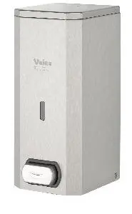 VEIRO: Дозатор для жидкого мыла 1,5л наливной SAVONA Steel металл