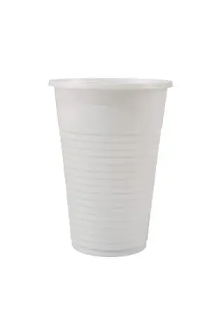 Одноразовая продукция: Стакан пластиковый 200мл белый /пач.=100 шт.