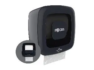 Хаят: Диспенсер для полотенец в рулонах Focus Autocut с автом.отрывом угольный