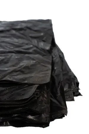 Мешки для мусора: 300л 1250х1250 ПВД черные